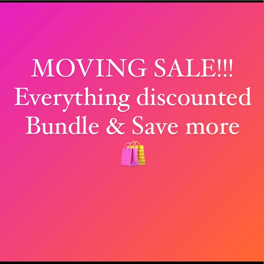 MOVING SALE!!